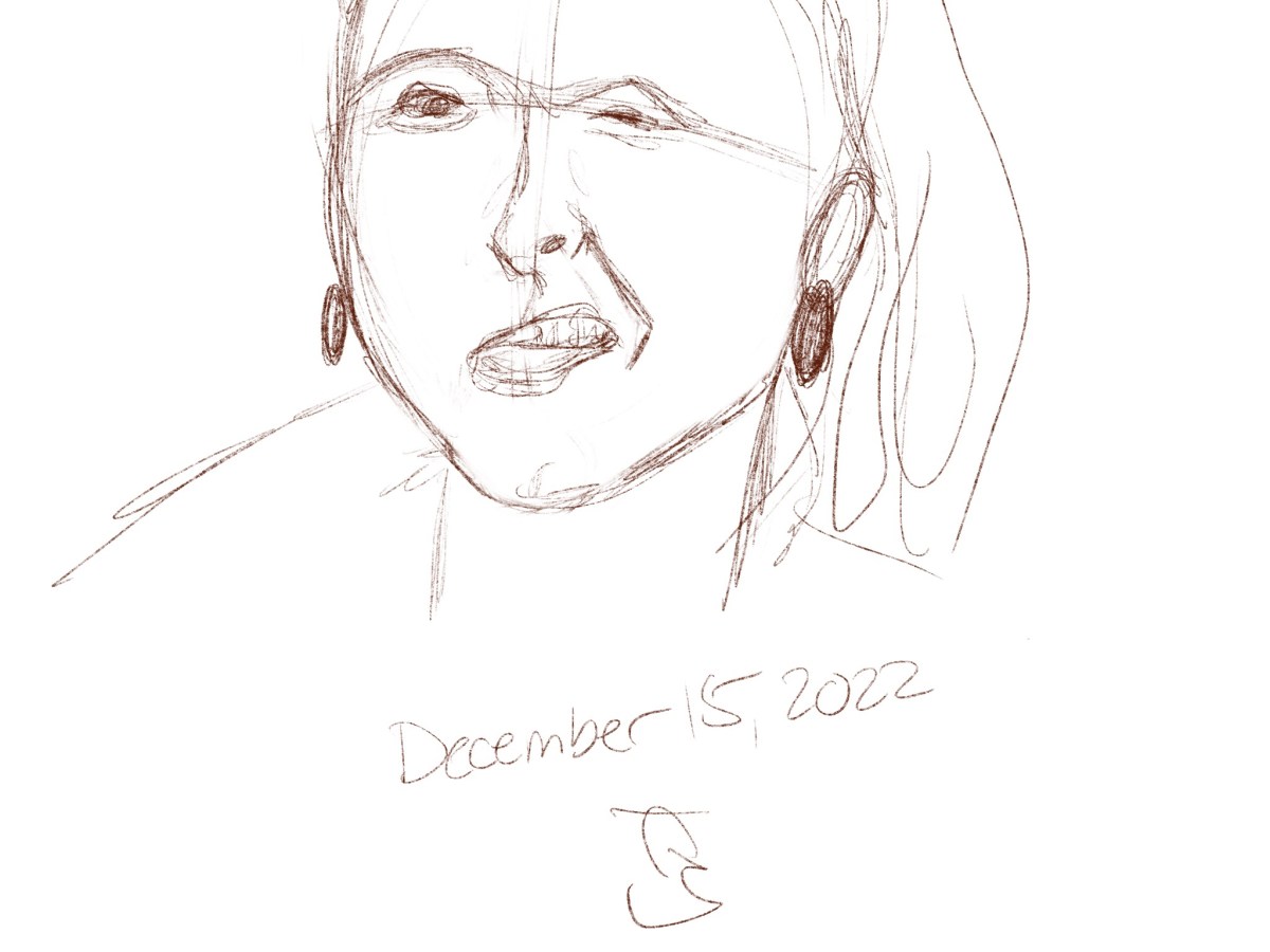 Portrait Drawing Practice&nbsp;12.15.2022